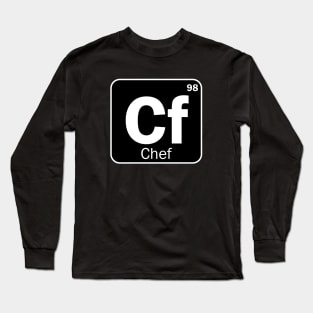 Chef Periodic Table Element Long Sleeve T-Shirt